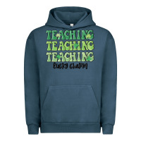 Pigment Midnight Navy teaching lucky charm Urban Hoodie - MaliasSmallBusiness