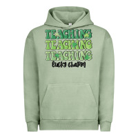 Pigment Oil Green teaching lucky charm Urban Hoodie - MaliasSmallBusiness