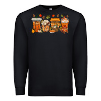 Black western thanksgiving coffee cups bbs Premium Sweatshirt - BundleAndBundleShop