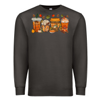 Smoke western thanksgiving coffee cups bbs Premium Sweatshirt - BundleAndBundleShop