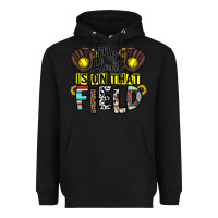 Black my heart is on that field Heavyweight Hoodie - CowhideDigitalArt