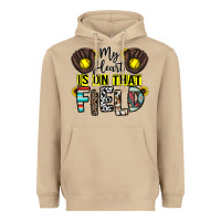 Mushroom my heart is on that field Heavyweight Hoodie - CowhideDigitalArt