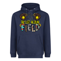 Navy my heart is on that field Heavyweight Hoodie - CowhideDigitalArt