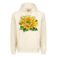 Tofu starburst greenburst sunflower Premium Hoodie - LillyAllenDesigns