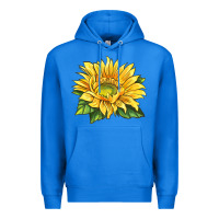 True Royal starburst greenburst sunflower Premium Hoodie - LillyAllenDesigns