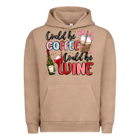 Could Be Coffee Could Be Wine Urban Hoodie | Teevron