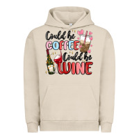 Pigment French Oak could be coffee could be wine Urban Hoodie - MaliasSmallBusiness