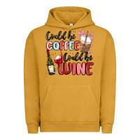 Pigment Peanut Butter could be coffee could be wine Urban Hoodie - MaliasSmallBusiness