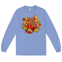 Colony Blue Softball afro girl sneakers Long Sleeve Tee - RanaPortraitStore