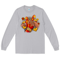 Moon Dust Softball afro girl sneakers Long Sleeve Tee - RanaPortraitStore