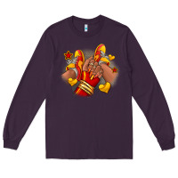 Softball Afro Girl Sneakers Long Sleeve Tee | Teevron