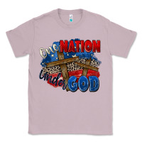 Lilac one nation under god Classic Tee - Zillion Design Studio