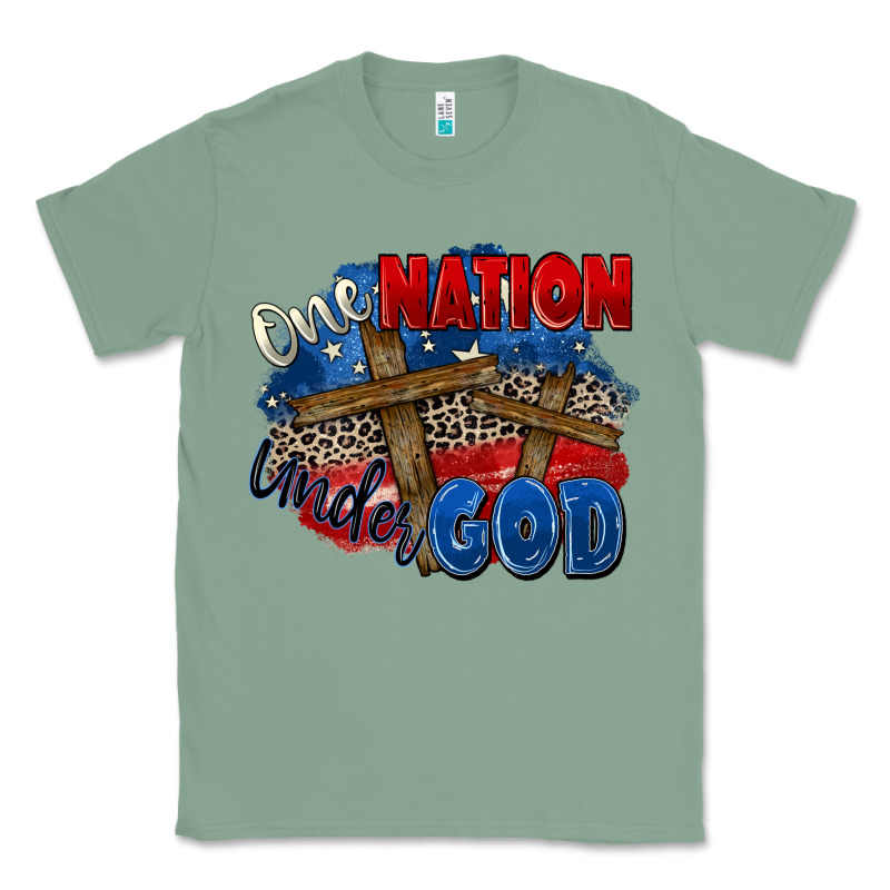 One Nation Under God Classic Tee by Zillion Design Studio | Teevron