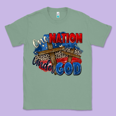 Classic Tee one nation under god