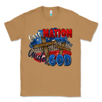 Toasted Coconut one nation under god Classic Tee - Zillion Design Studio