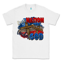 White one nation under god Classic Tee - Zillion Design Studio