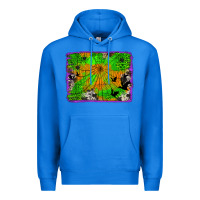 True Royal leopard cowhide halloween background Premium Hoodie - Jasminsmagicworld