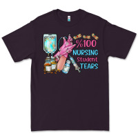 Plum nursing student tears Premium Tee - RacoonDesign