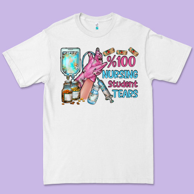 Nursing Student Tears Premium Tee Designed By Racoondesign