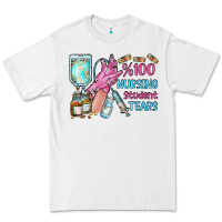 White nursing student tears Premium Tee - RacoonDesign