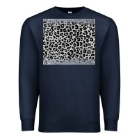 Navy grey leopard Premium Sweatshirt - JahusDesignShop