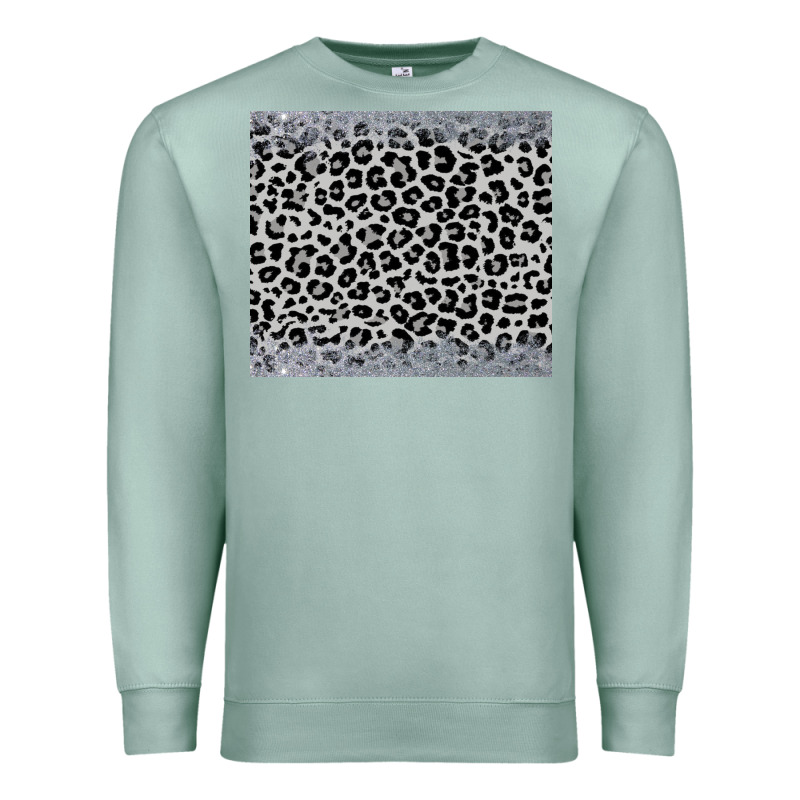 Grey Leopard Premium Sweatshirt by JahusDesignShop | Teevron