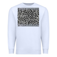 White grey leopard Premium Sweatshirt - JahusDesignShop