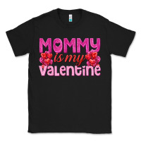 Black mommy is valentine Classic Tee - texasbilliewilder