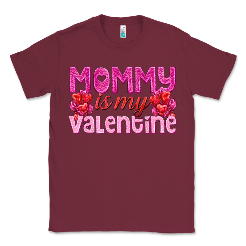 Mommy Is Valentine Classic Tee by texasbilliewilder | Teevron