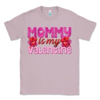 Lilac mommy is valentine Classic Tee - texasbilliewilder