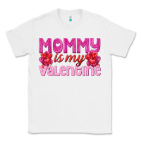 White mommy is valentine Classic Tee - texasbilliewilder