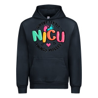 Navy nicu where little things matter Urban Hoodie - MaliasSmallBusiness