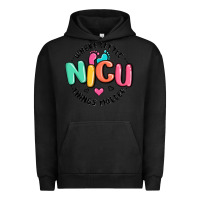 Pigment Black nicu where little things matter Urban Hoodie - MaliasSmallBusiness