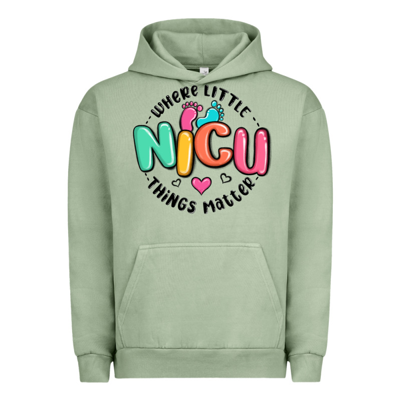 Nicu Where Little Things Matter Urban Hoodie by MaliasSmallBusiness | Teevron