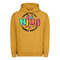 Pigment Peanut Butter nicu where little things matter Urban Hoodie - MaliasSmallBusiness