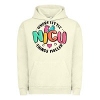 Pigment Pistachio nicu where little things matter Urban Hoodie - MaliasSmallBusiness