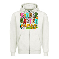 Kindergarten Energy Zipper Hoodie | Teevron