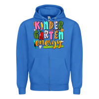 True Royal kindergarten energy Zipper Hoodie - texasbilliewilder