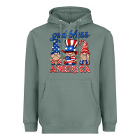 Sage god bless america gnome Heavyweight Hoodie - HRA Design Shop