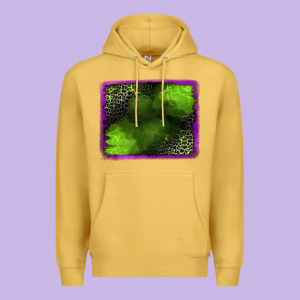 Leopard Halloween Background Premium Hoodie Designed By Jasminsmagicworld