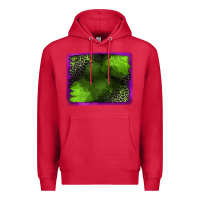 Cardinal leopard halloween background Premium Hoodie - Jasminsmagicworld