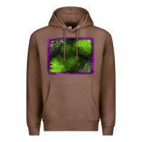 Chestnut leopard halloween background Premium Hoodie - Jasminsmagicworld