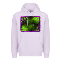 Lilac leopard halloween background Premium Hoodie - Jasminsmagicworld