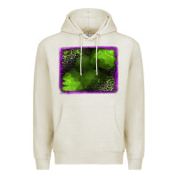 Oatmeal Heather leopard halloween background Premium Hoodie - Jasminsmagicworld