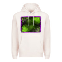 Pale Pink leopard halloween background Premium Hoodie - Jasminsmagicworld