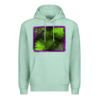 Seafoam leopard halloween background Premium Hoodie - Jasminsmagicworld