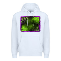 White leopard halloween background Premium Hoodie - Jasminsmagicworld