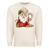 Sandshell santa coffee Premium Sweatshirt - JahusDesignShop