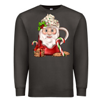 Smoke santa coffee Premium Sweatshirt - JahusDesignShop