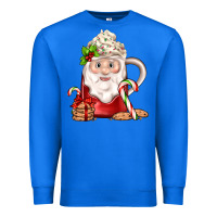 True Royal santa coffee Premium Sweatshirt - JahusDesignShop